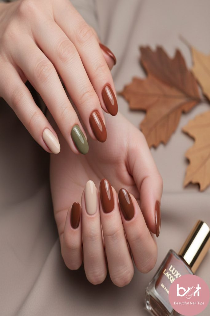 Autumn nail colors 2026