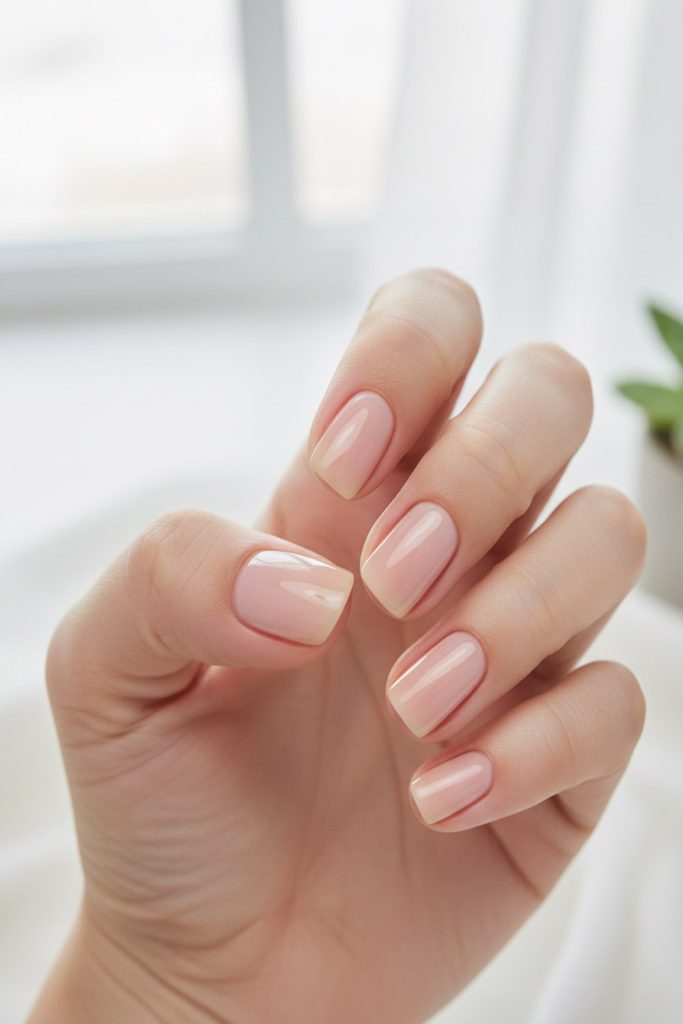 Clean beauty autumn nails 2026