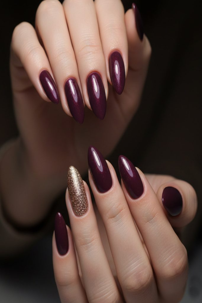 Elegant autumn event nails 2026