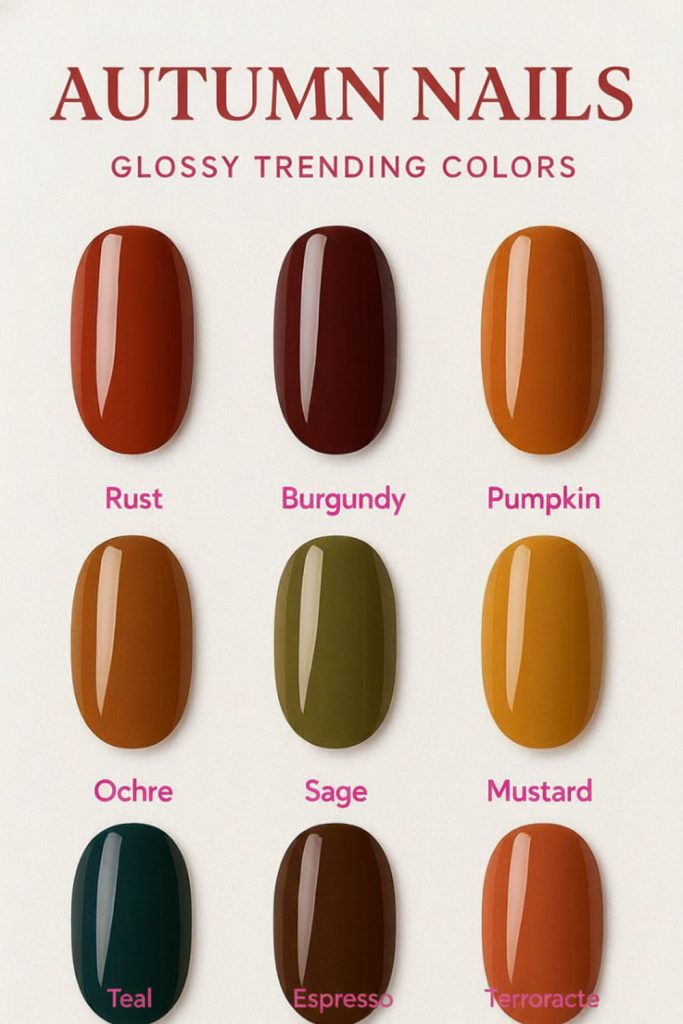 Glossy Trending Colors