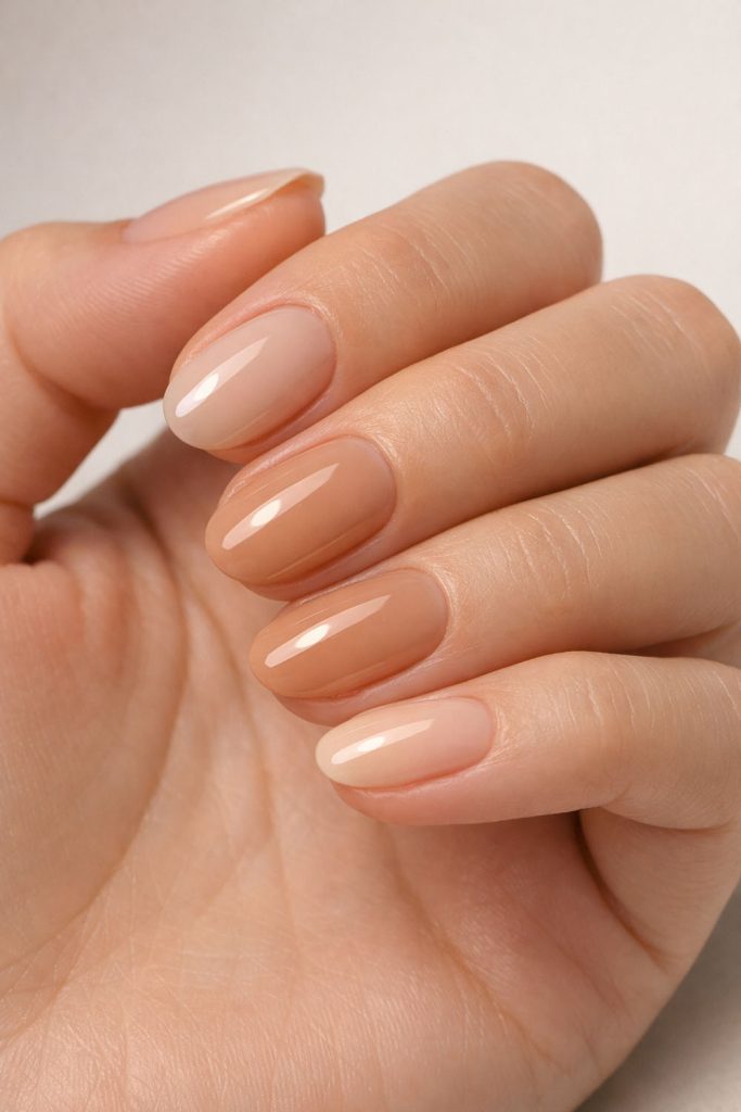 Nude Gel Nail Designs for Everyday Elegance