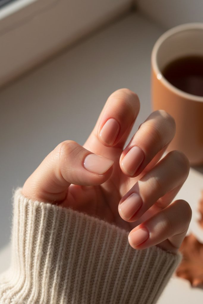 Short autumn nails 2026