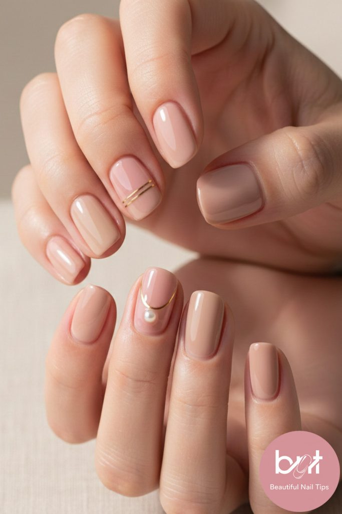 Simple Classy Gel Nail Designs