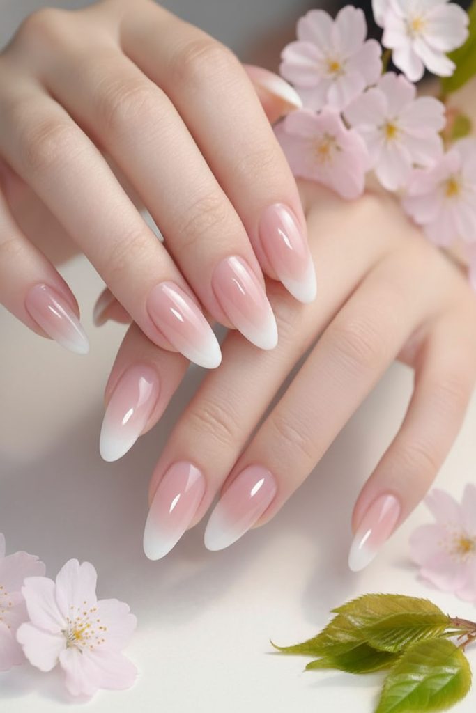 Simple Nail Design for Wedding